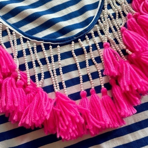 𝅺PHILOSOPHY Stripe Tassel Dress - Picture 7 of 10